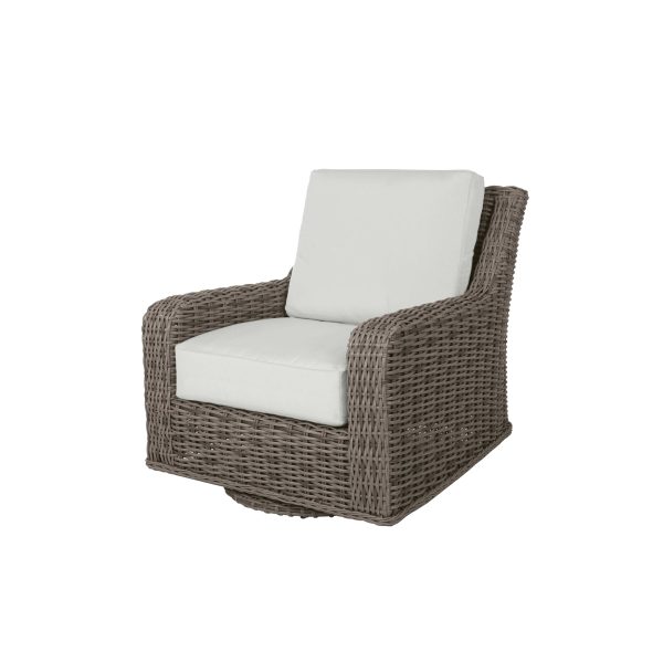 Laurent Club Swivel Driftwood