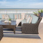 Laurent Sectional Chestnut
