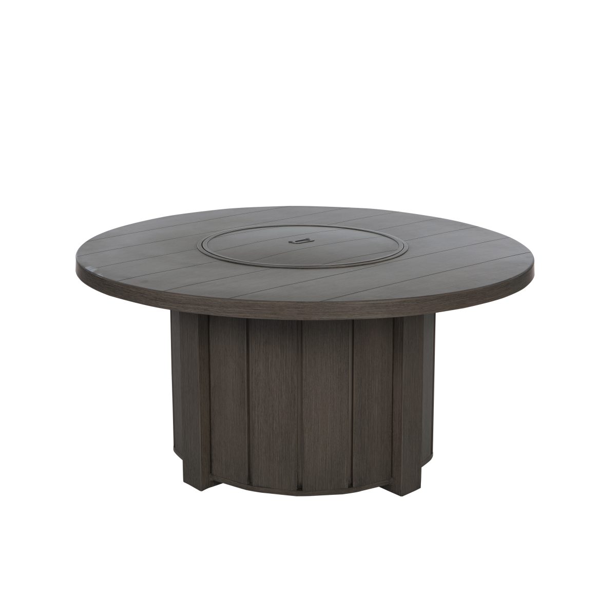 Trevi Fire Pit 50 Round Closed - Chestnut