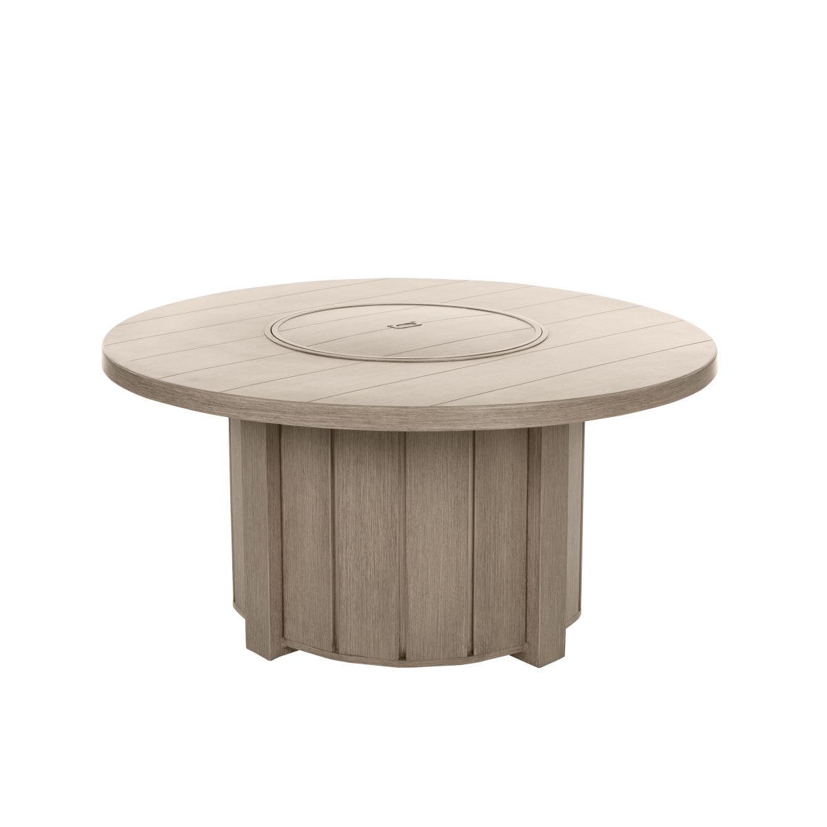 Trevi Fire Pit 50 Round Closed - Flax
