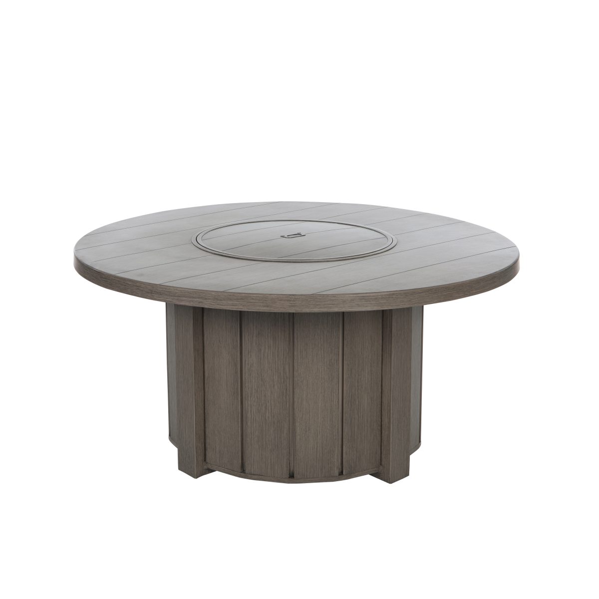 Trevi Fire Pit 50 Round Closed - Hickory
