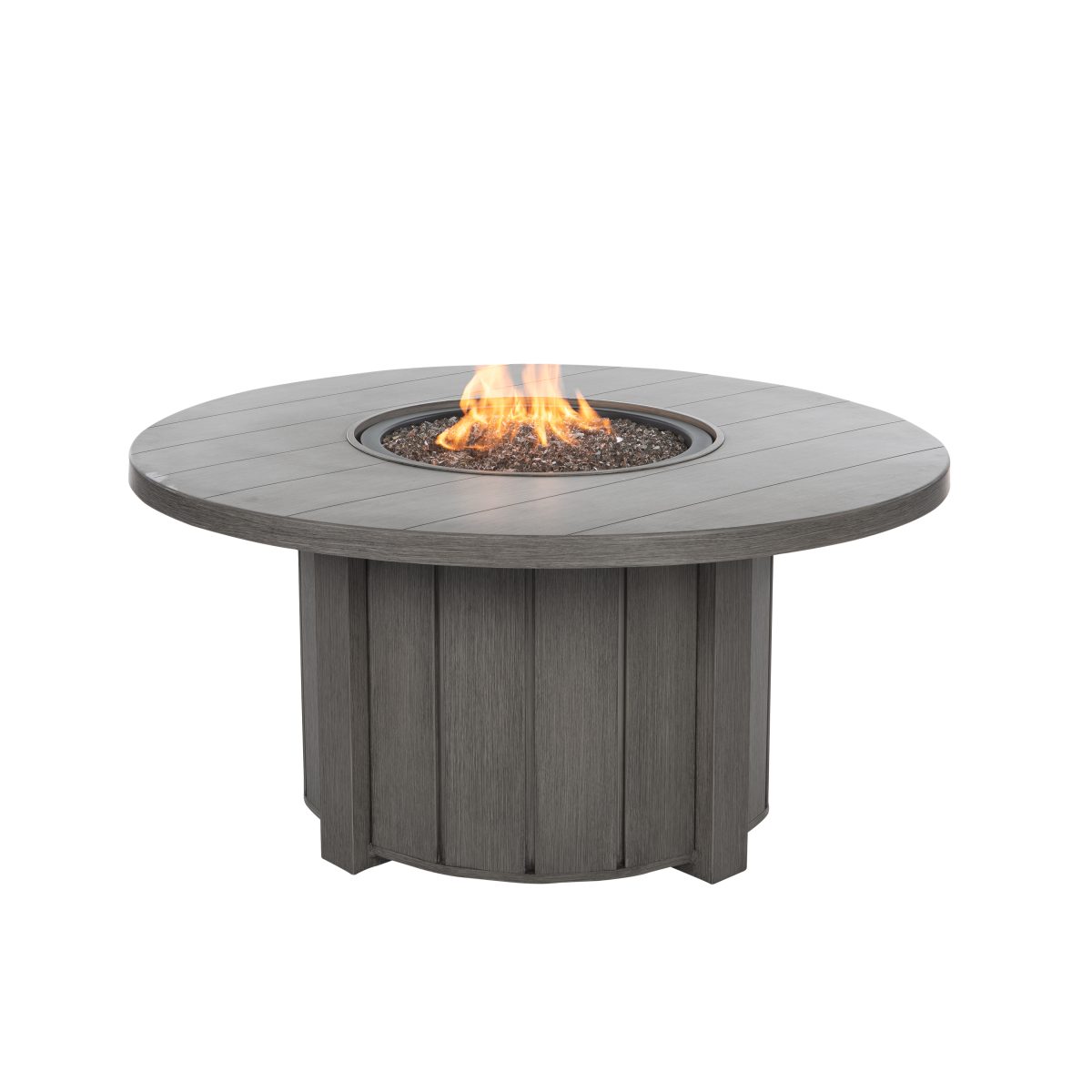 Trevi Fire Pit 50 Round Lit - Smoke