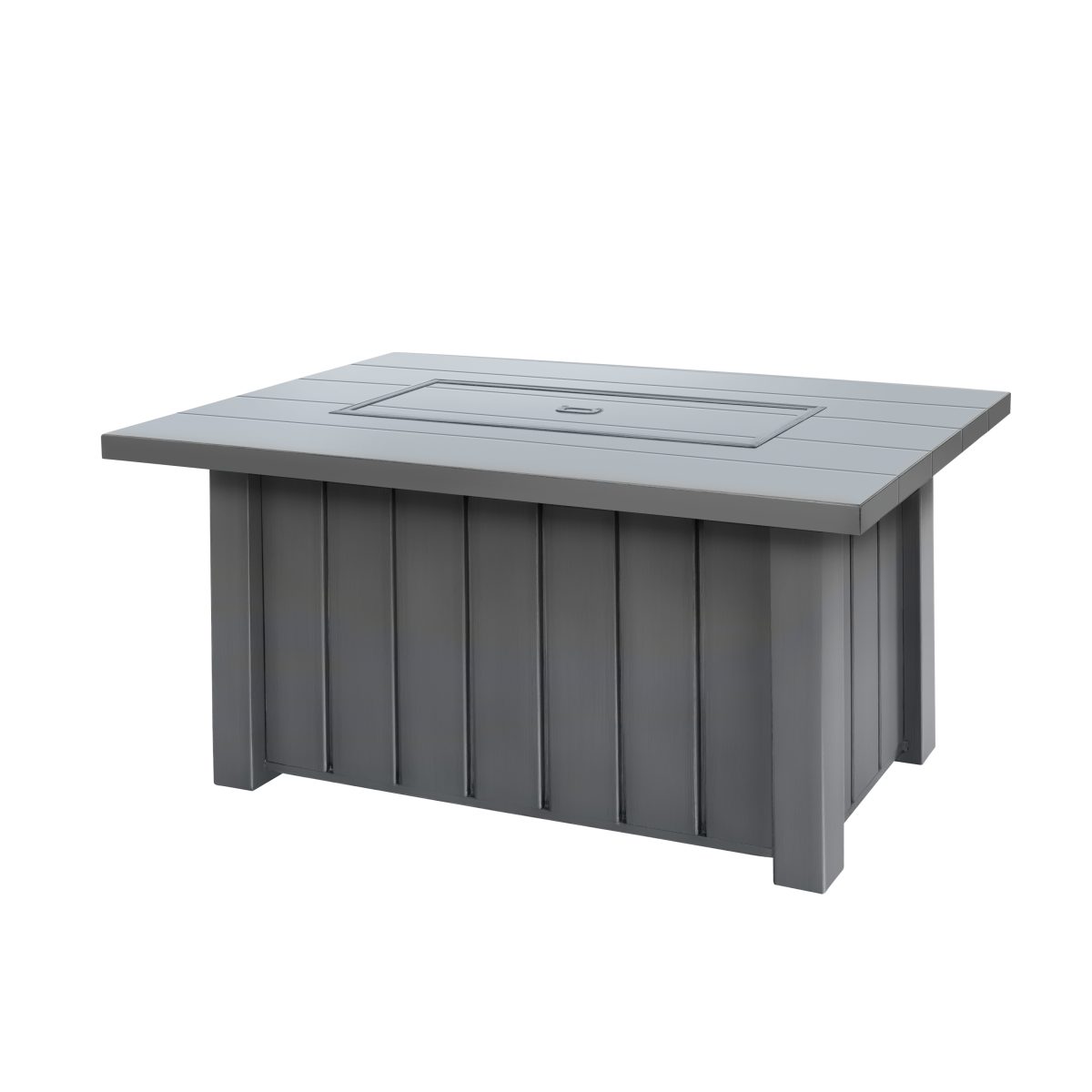 Trevi Fire Pit Rectangular Closed - Graphite