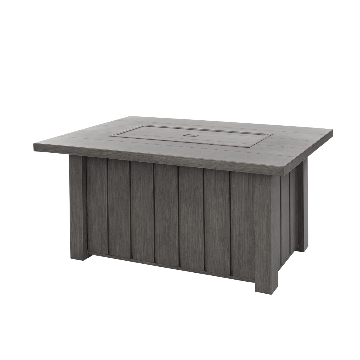 Trevi Fire Pit Rectangular Closed - Smoke