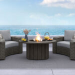 Trevi Fire Pit Smoke