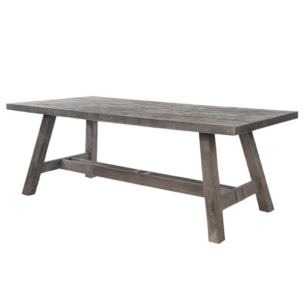 Reserve: Charleston Rectangular Dining Table with 4-Post Base