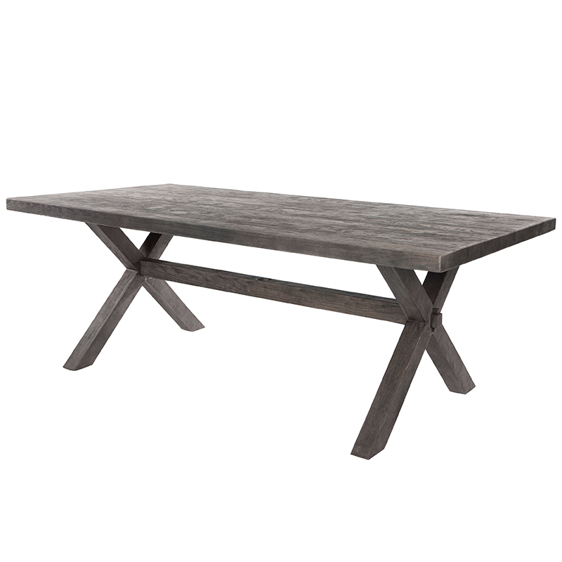 Reserve: Charleston Rectangular Dining Table with X-Base
