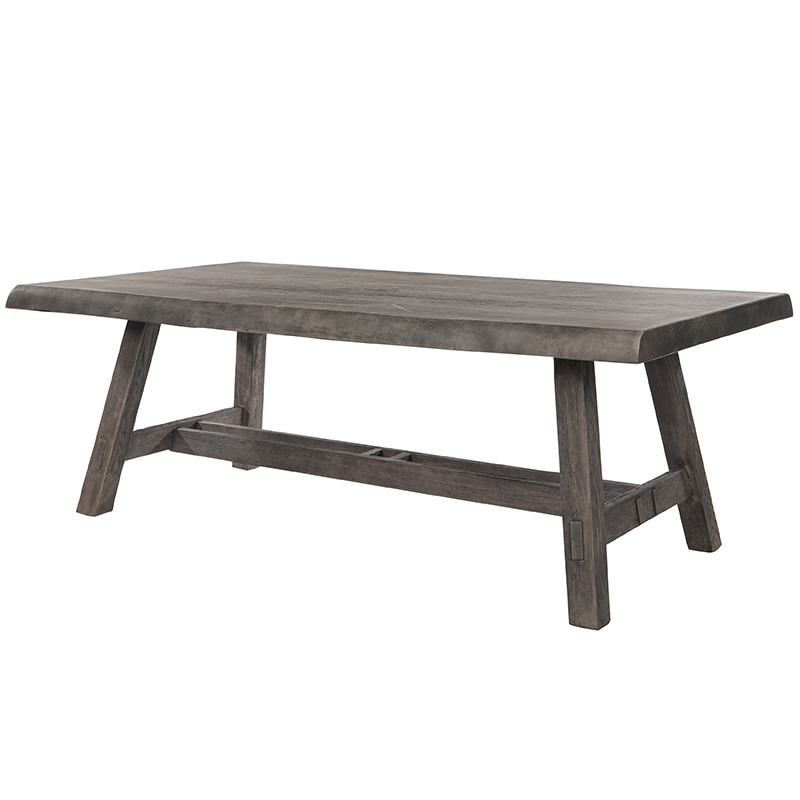 Reserve: Glenwood Rectangular Dining Table with 4-Post Base