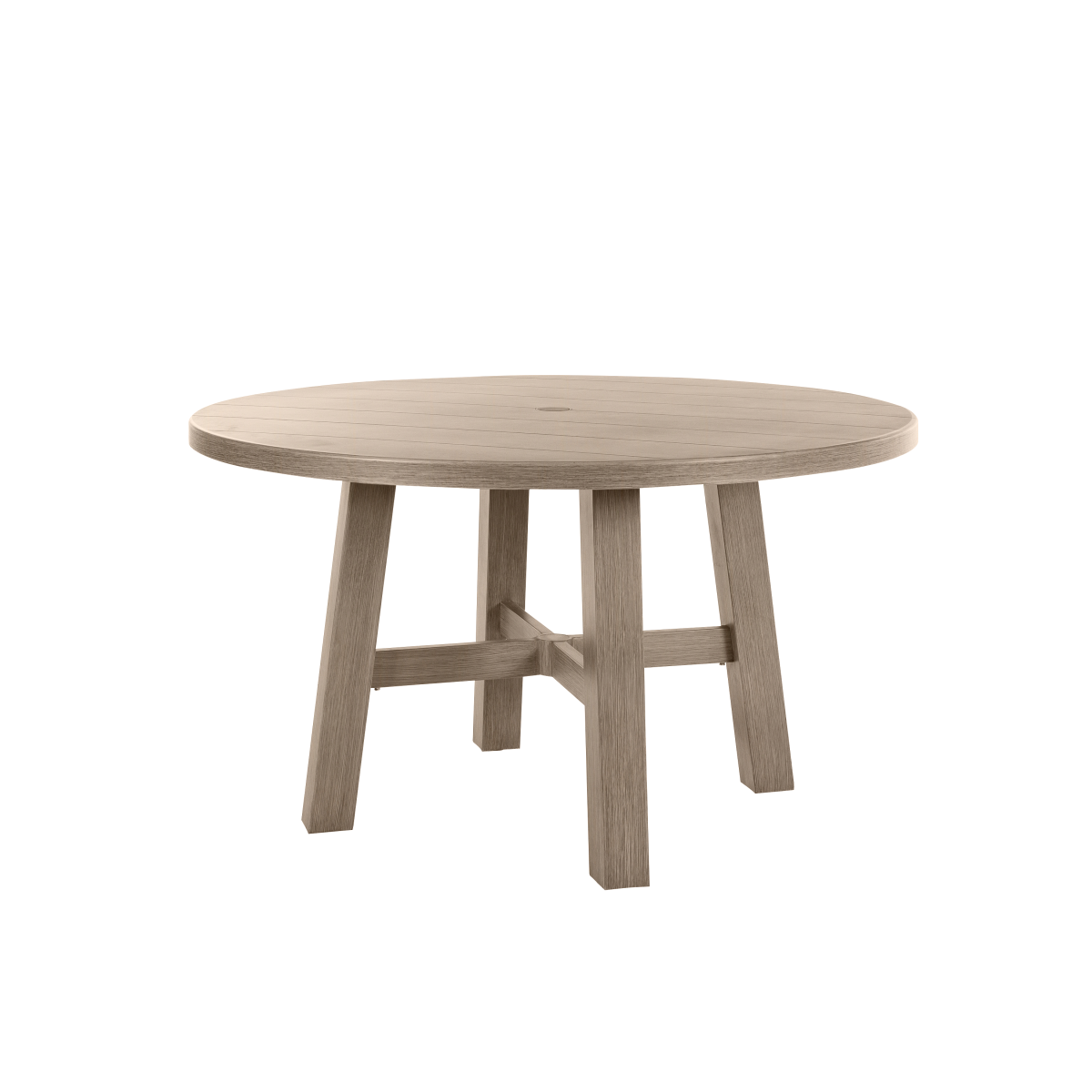 Trevi Round Dining Table- Flax