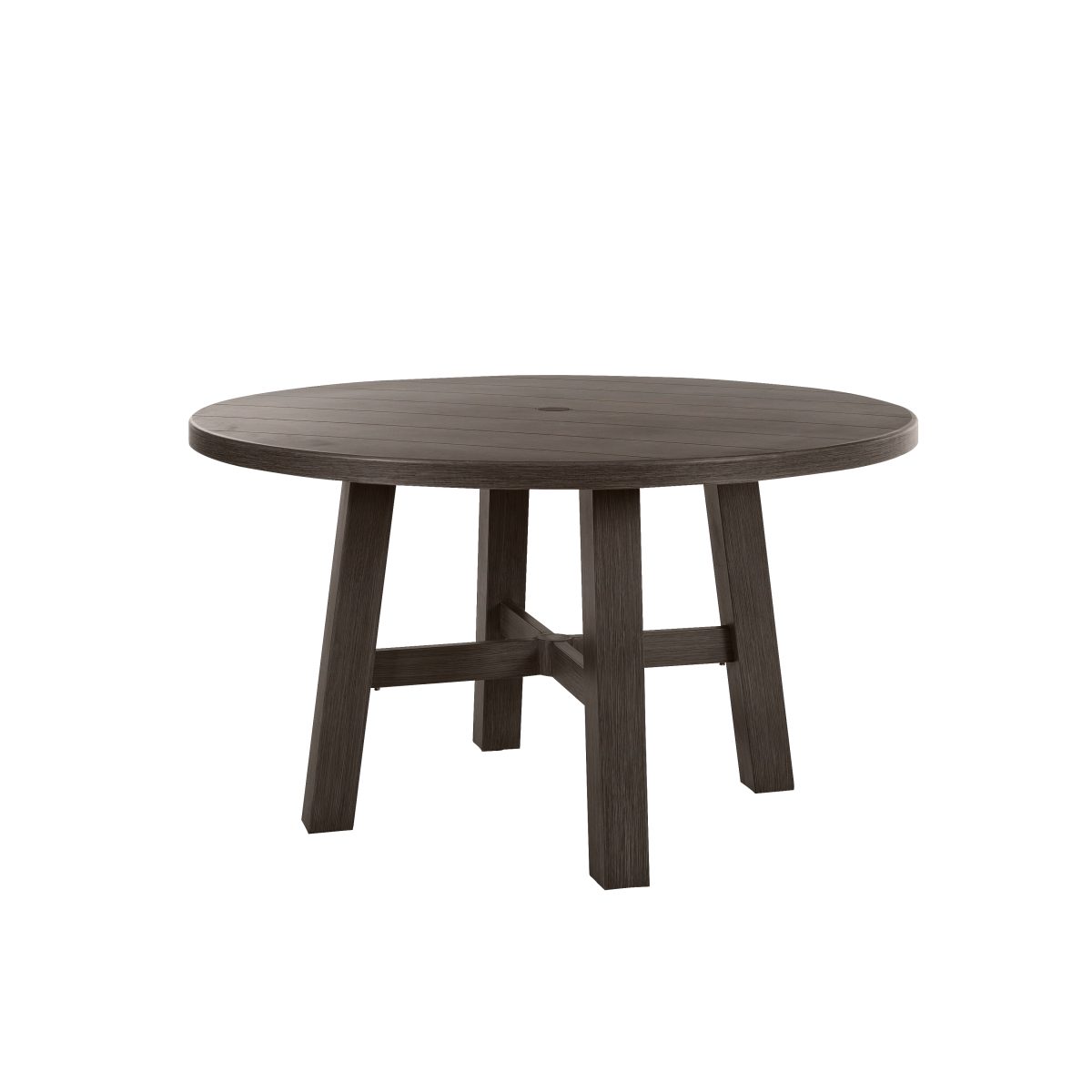 Trevi Round Dining Table - CHESTNUT