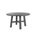 Trrevi Round Dining Table - SMOKE