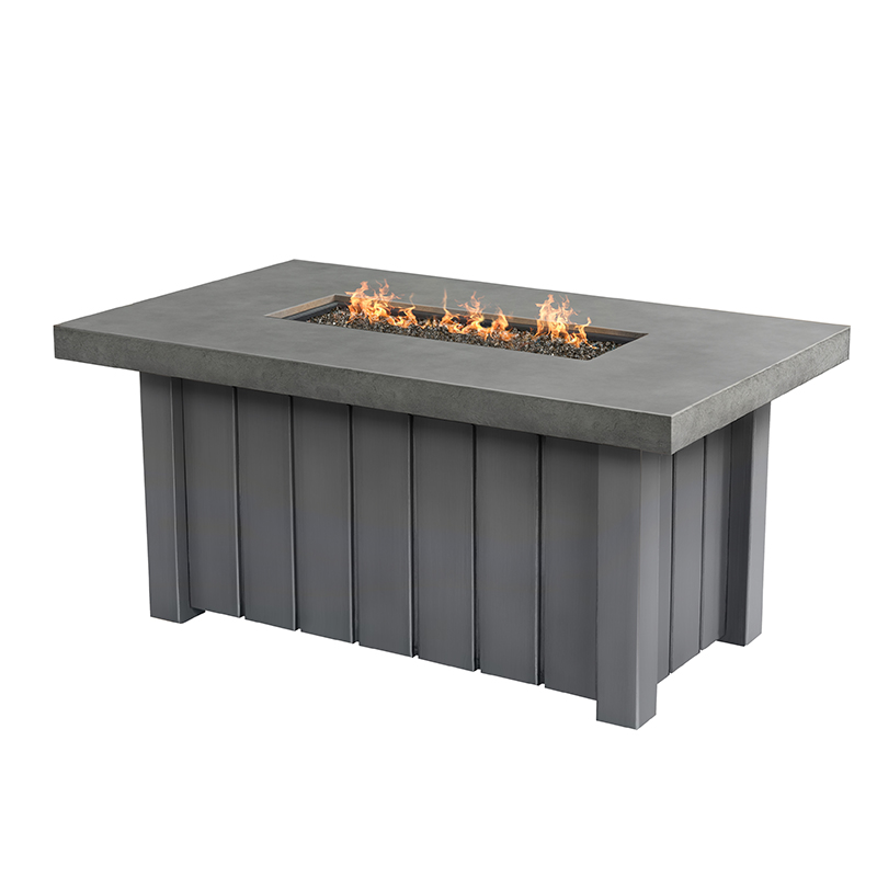 Taos 50x30 Rectangular Aluminum Fire, Classic Accessories Hickory Series Fire Pit Cover