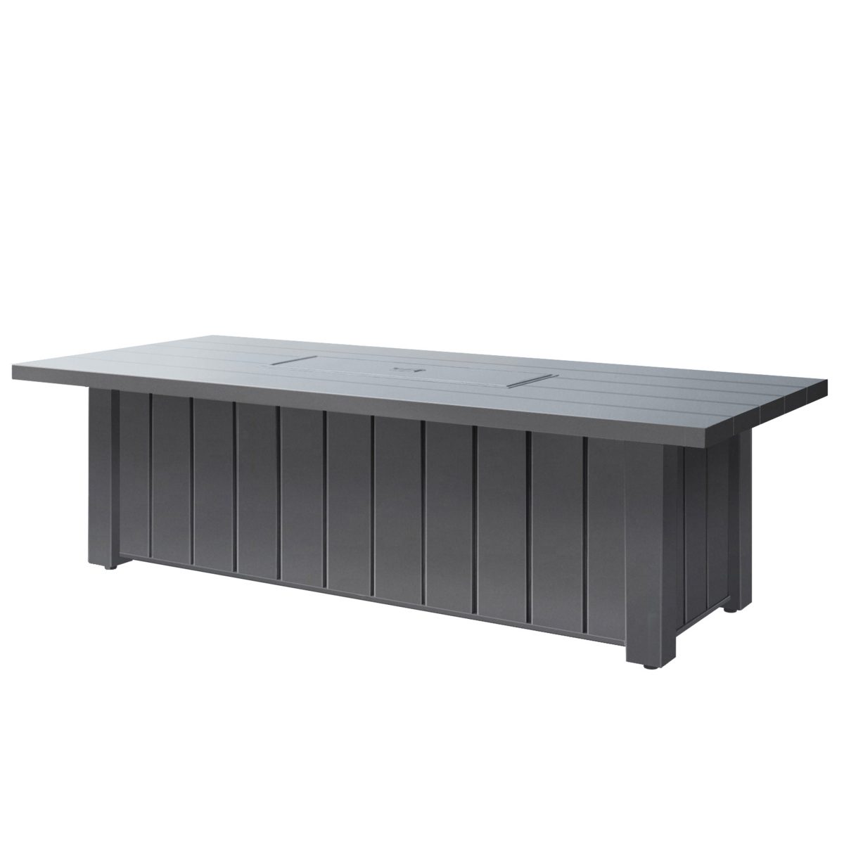 Trevi Fire Pit XL Rectangular Closed - Graphite