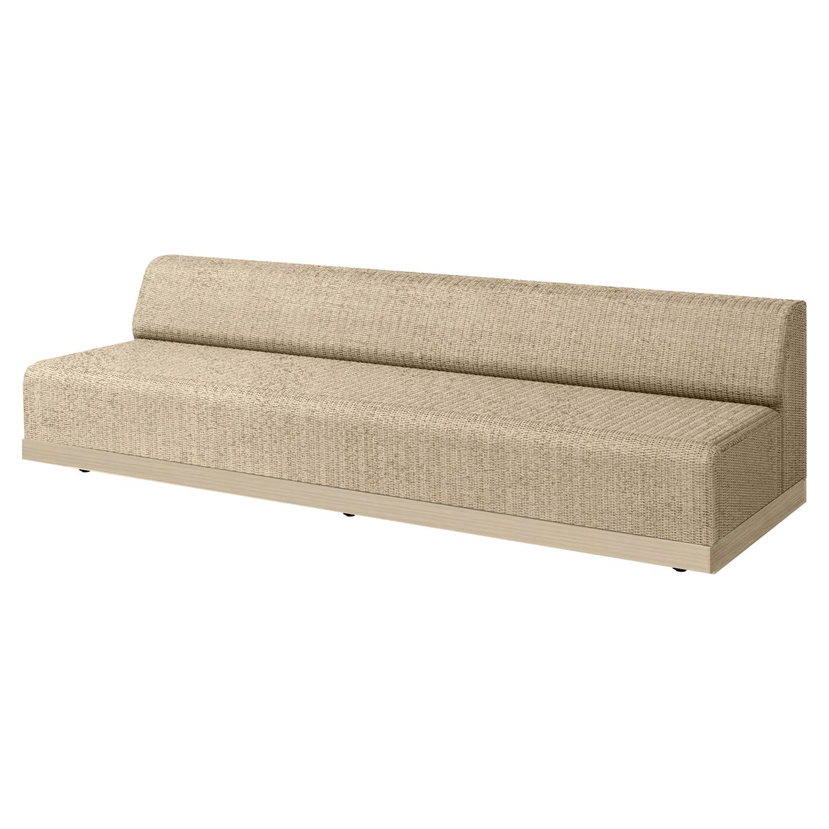 Grande Padded Armless 105″ Sofa Section