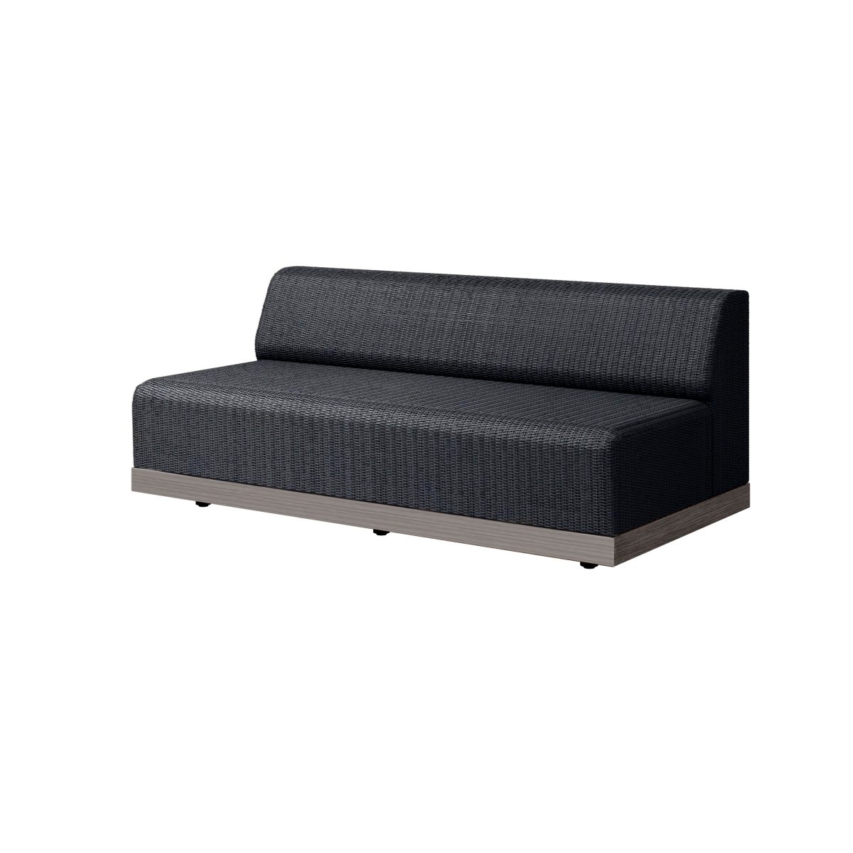 Grande 70 Sofa Section Coal-Smoke