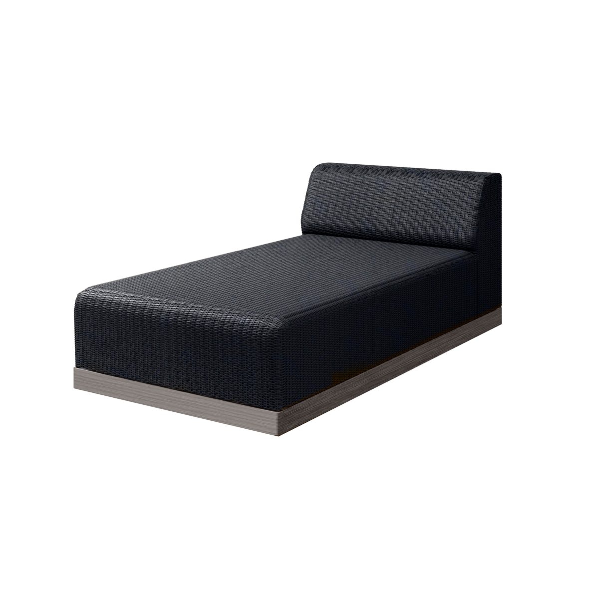 Grande Padded Armless Chaise Section