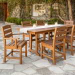 Lakeside 7-Piece Farmhouse Dining Set