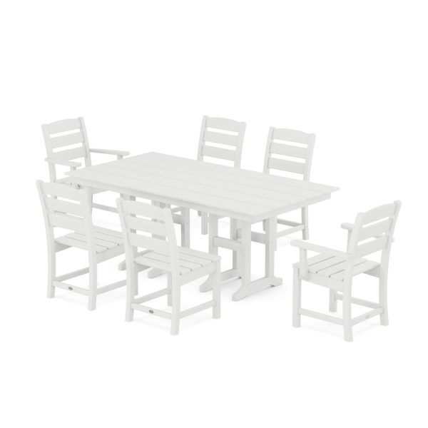 Lakeside 7-Piece Farmhouse Dining Set