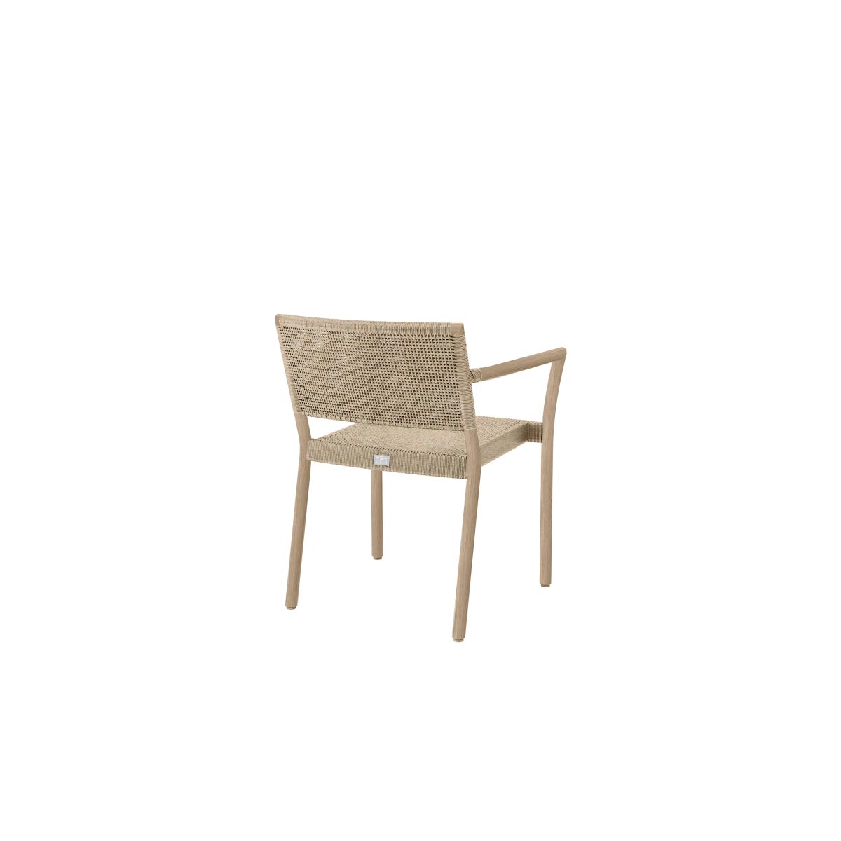 Orleans Dining Arm Chair Barley-Flax - Back