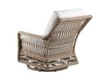 RCC30 Club Swivel Glider, Round Taupe - Back View