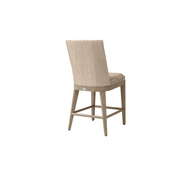 Siena Counter Height Armless Stool Barley Flax