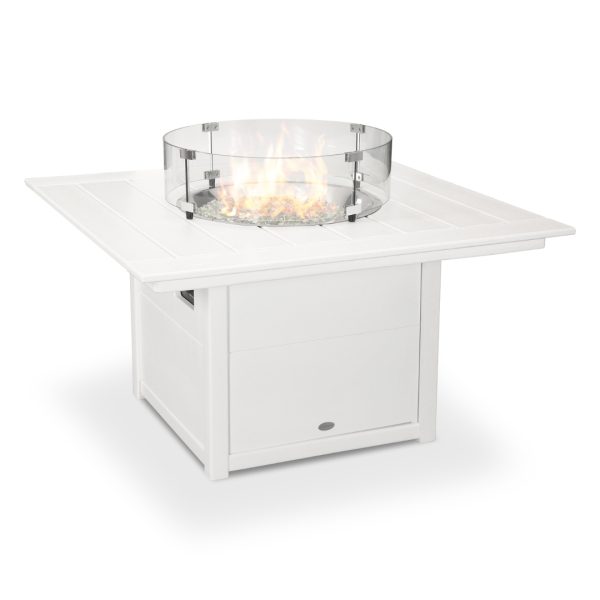 Square 42″ Polywood Fire Pit Table