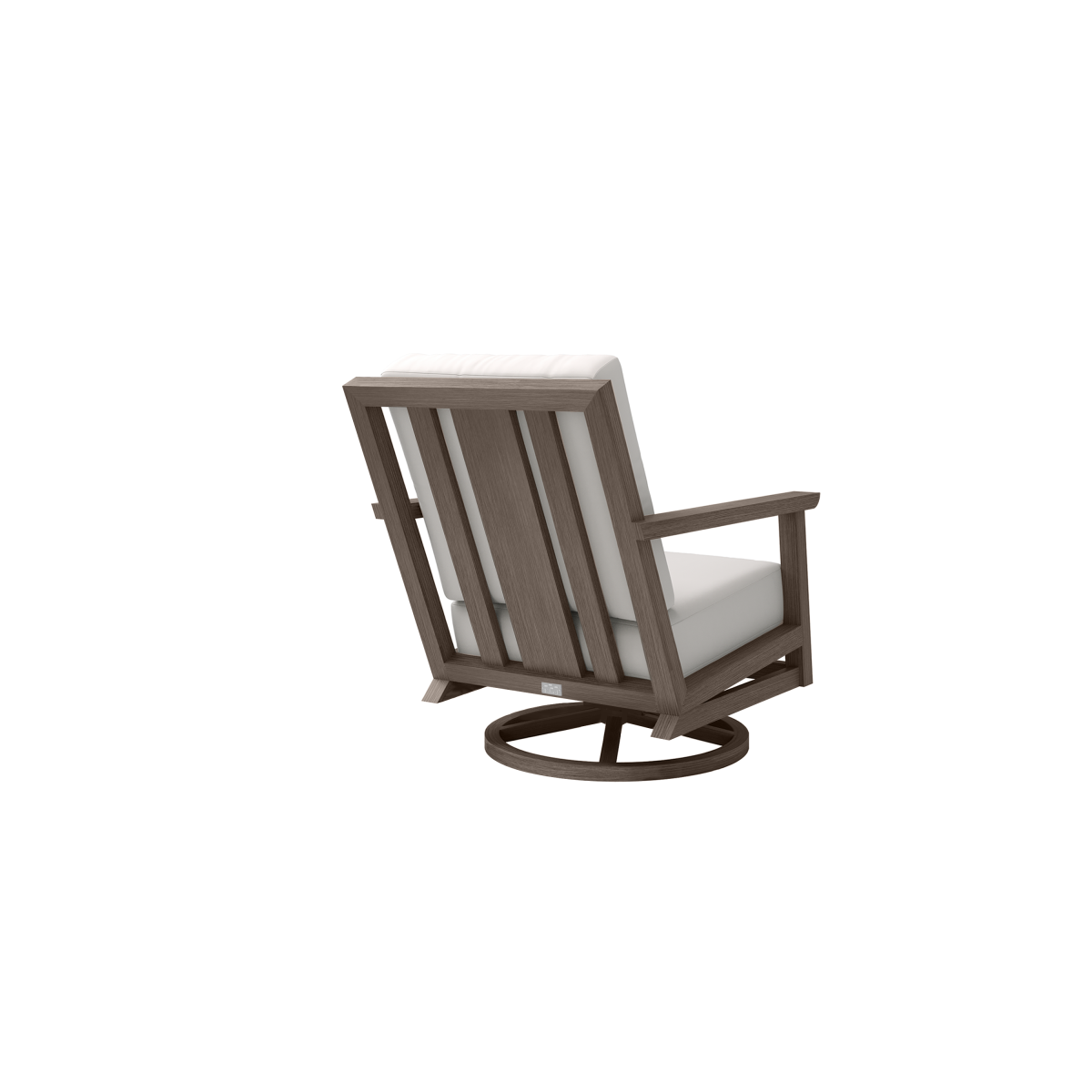 Tivoli Club Swivel Rocker Hickory