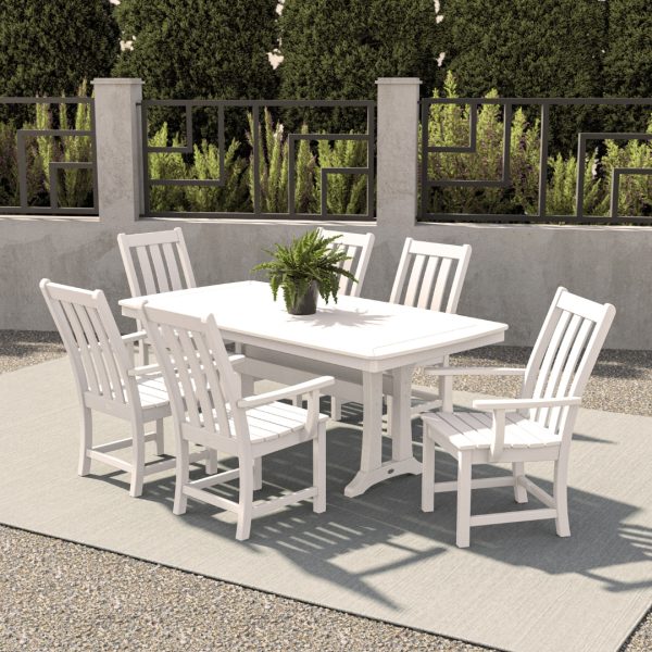 Vineyard 7-Piece Arm Chair Dining Set