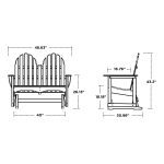 Adirondack Bench