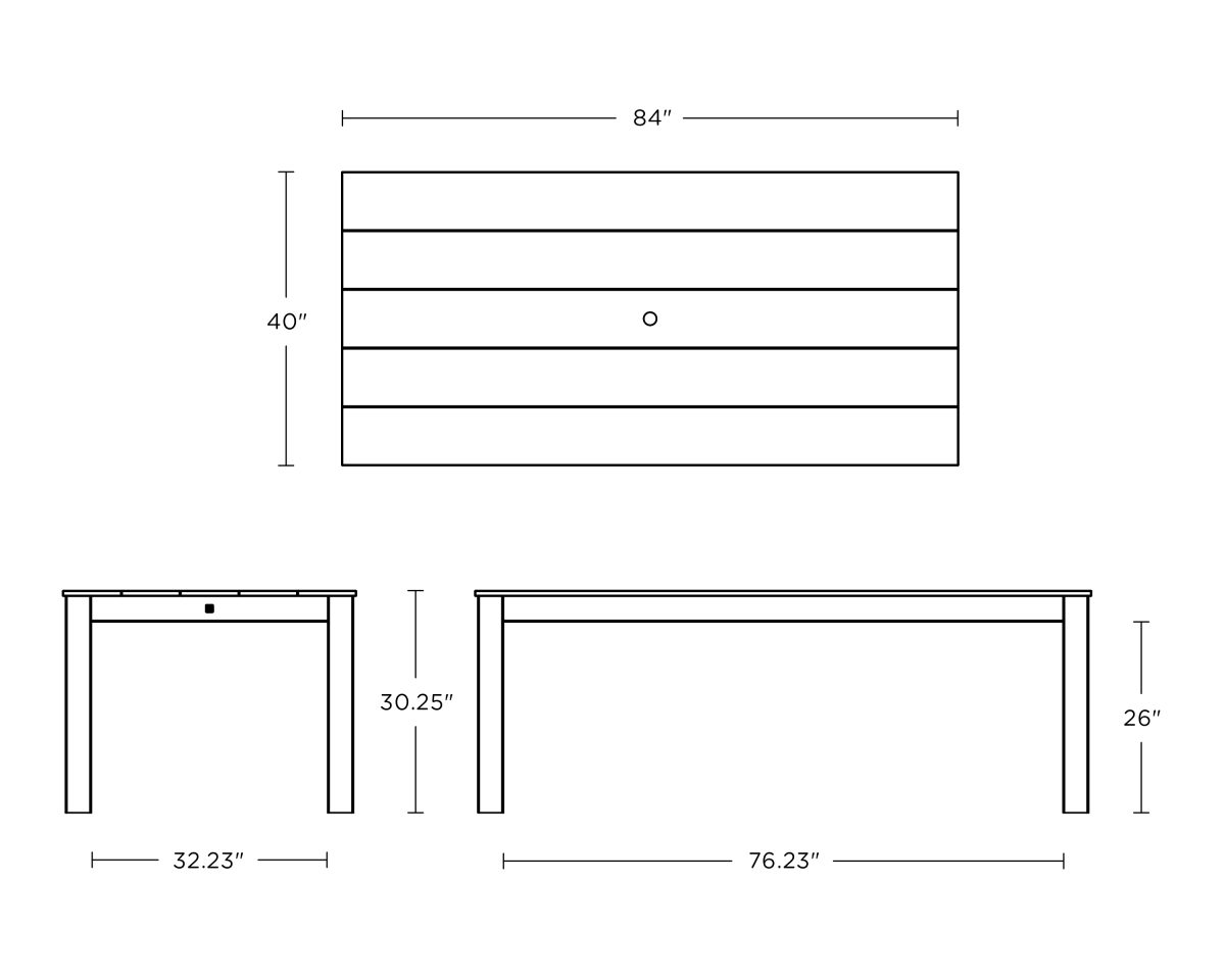 Parsons Dining Table