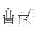 VINEYARD Curveback Adirondack