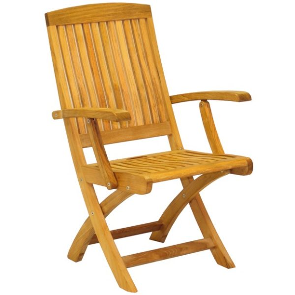 Braxton Folding Dining Arm Chair