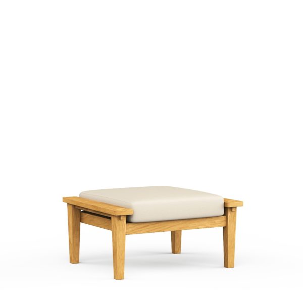 Savannah Teak Ottoman