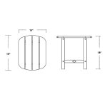 South Beach Side Table
