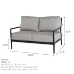 Cedar Loveseat