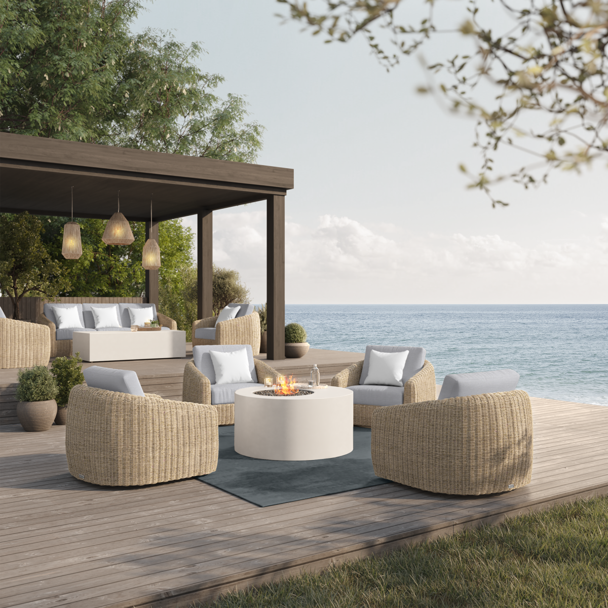 Boulevard Chat Barley + Bellino Tables