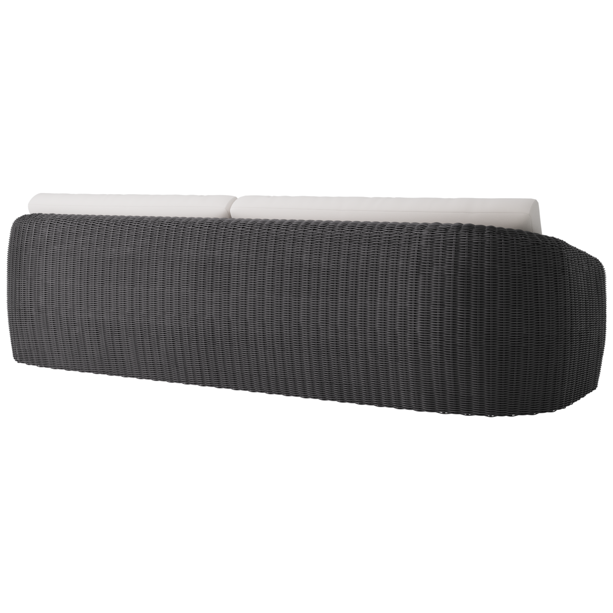 Boulevard XL Sofa Coal - Back