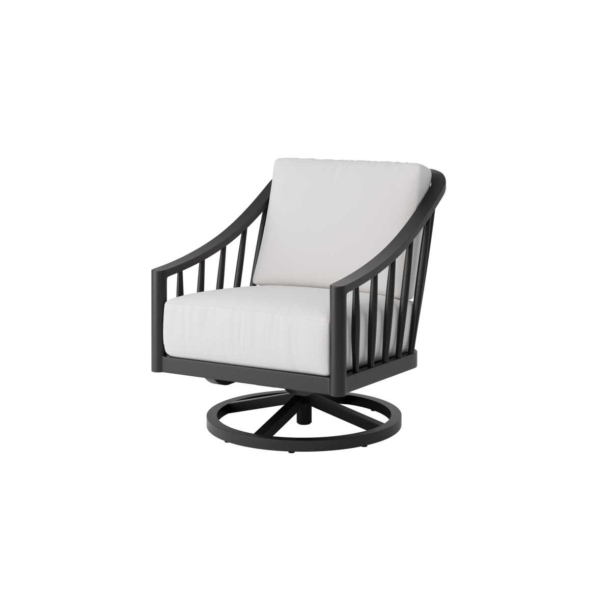 Palazzo Club Swivel Rocker Onyx