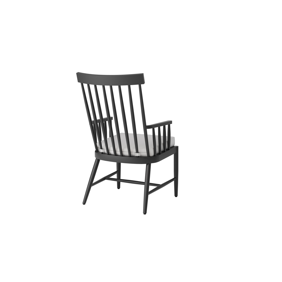 Palazzo Dining Arm Chair Onyx - Back