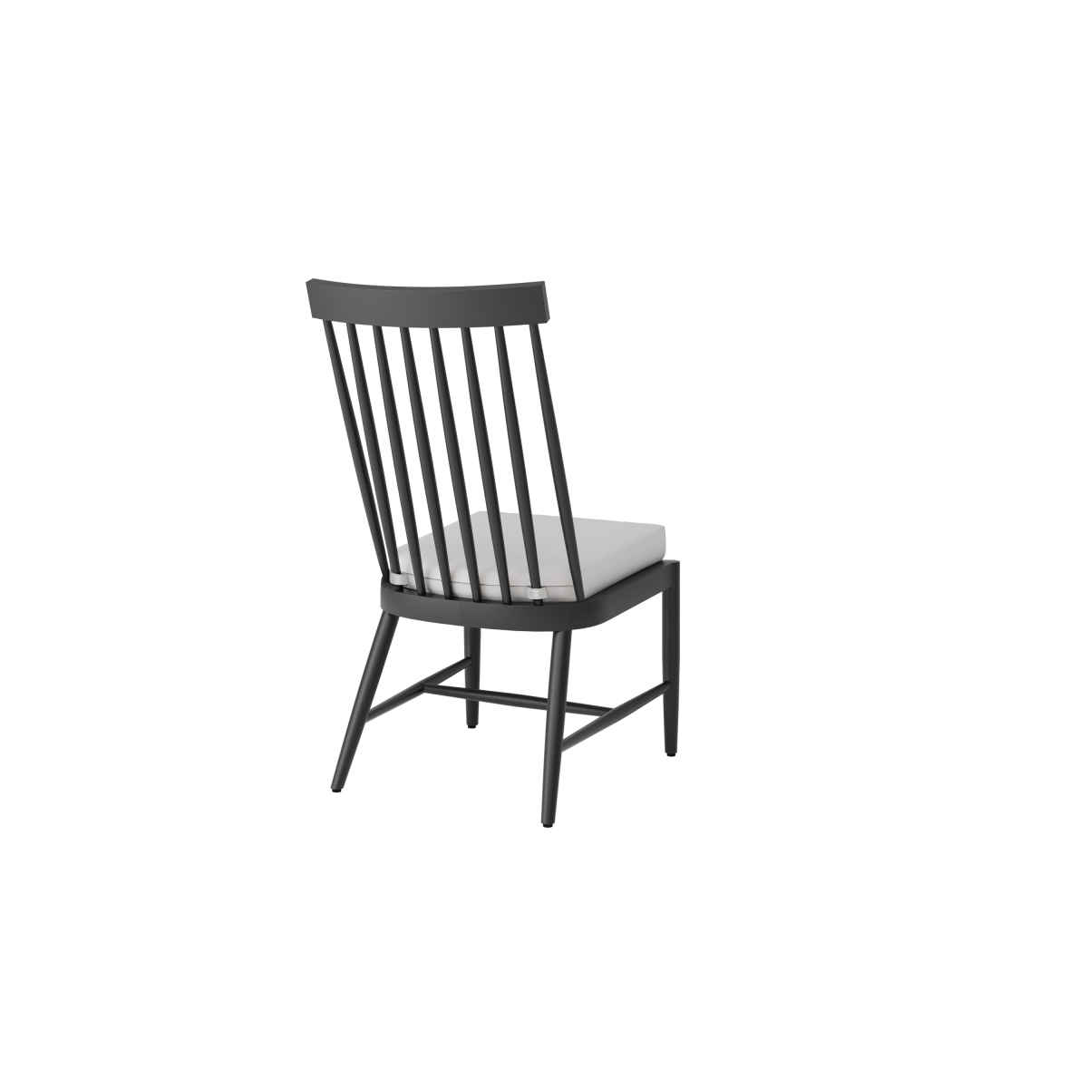 Palazzo Dining Side Chair Onyx - Back