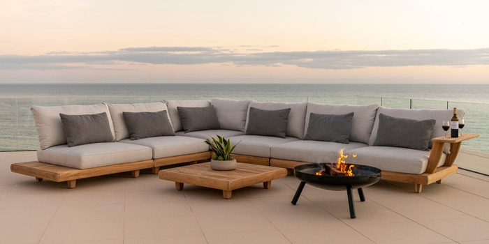 Teak Wood Sectional Teak Wood Sectional